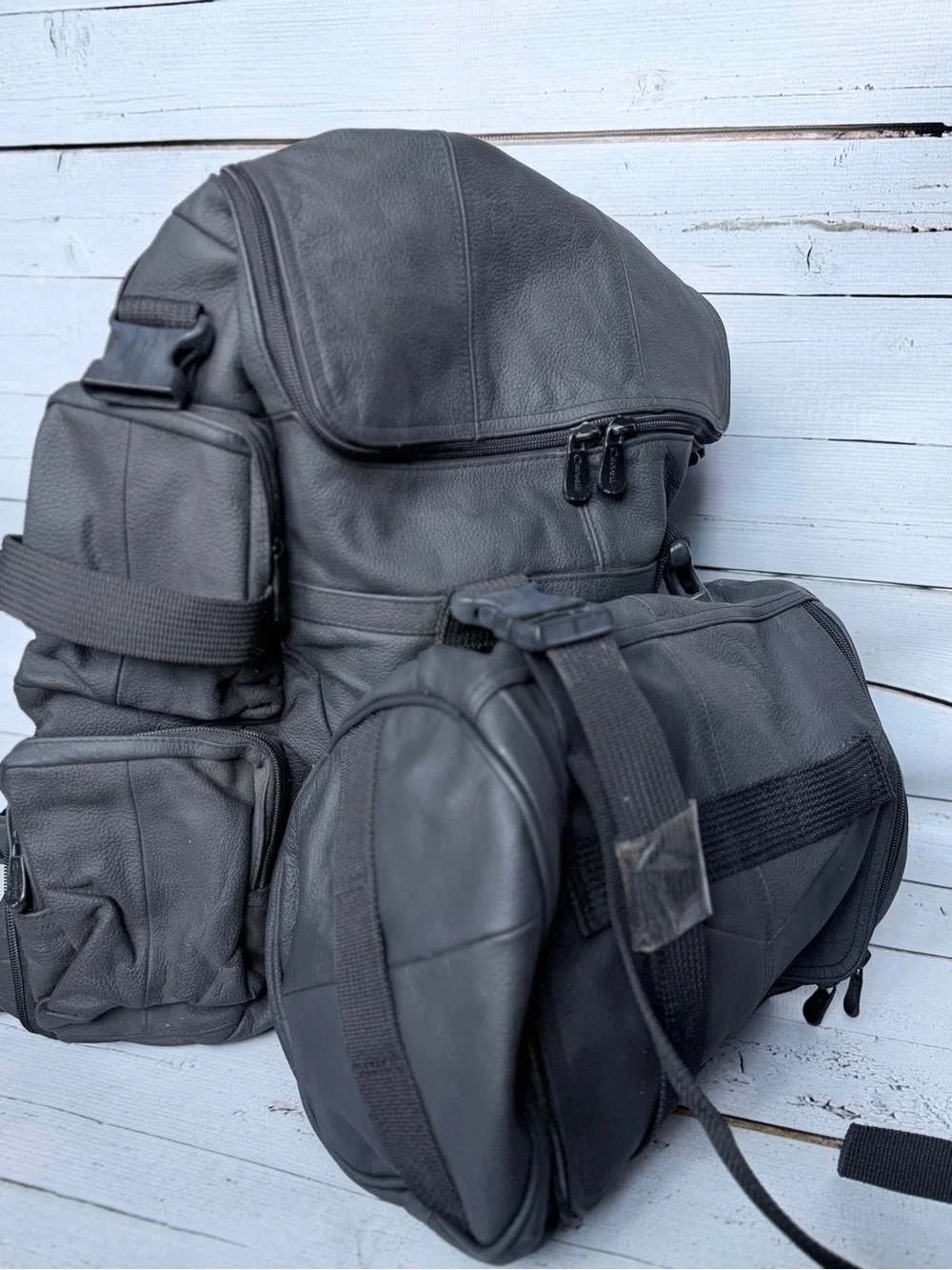 Carroll Leather 306 Two-Piece Road Motorcycle Pack